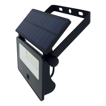 LED Proiettore solare da esterno con sensore LED/2W/3,7V 4200K IP44