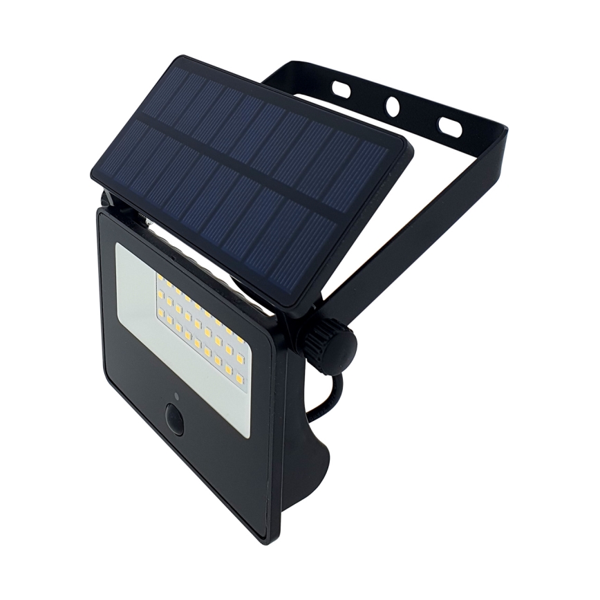 LED Proiettore solare da esterno con sensore LED/5W/3,7V 4200K IP44