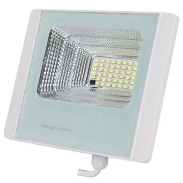 LED Proiettore solare da esterno LED/20W/3,2V IP65 4000K + telecomando