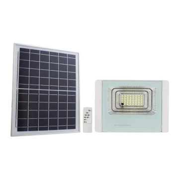 LED Proiettore solare da esterno LED/20W/3,2V IP65 4000K + telecomando