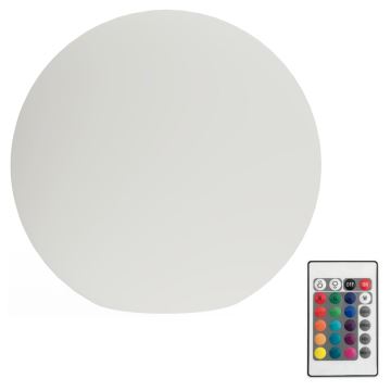 LED RGB Dimmerabile per esterni lampada GLOBO 1xE27/8,5W/230V diametro 30 cm IP44 + telecomando