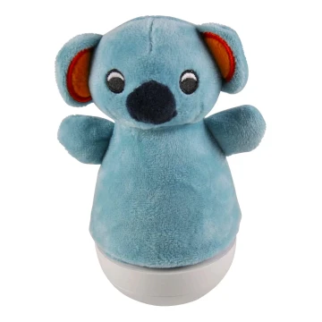 LED RGB Lampada notturna per bambini con un melody 3xAAA/5V koala