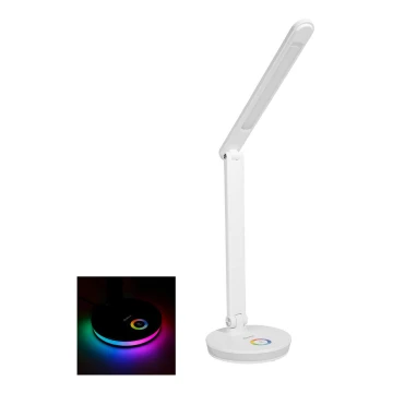 LED RGB Ricaricabile lampada da tavolo con funzione di power bank LED/12W/5V 2800-6000K bianco