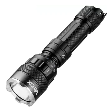 LED RGBW Dimmerabile rechargeable flashlight LED/15W/5V IP66 1500 lm 48 h 2000 mAh