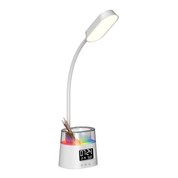 LED RGBW Lampada da tavolo dimmerabile con portamatite FALCON LED/10W/5V