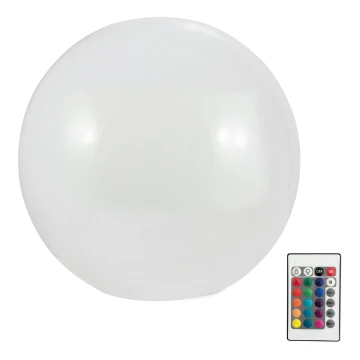 LED RGBW Lampada solare BALL LED/3,2V diametro 20 cm IP65 + telecomando