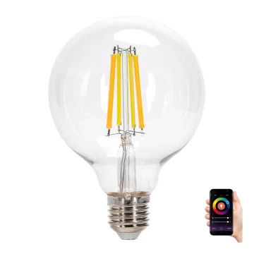 LED RGBW Lampadina FILAMENT G95 E27/4,9W/230V 2700K - Aigostar