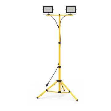 LED Riflettore con il supporto 2xLED/50W/230V 4000K IP44