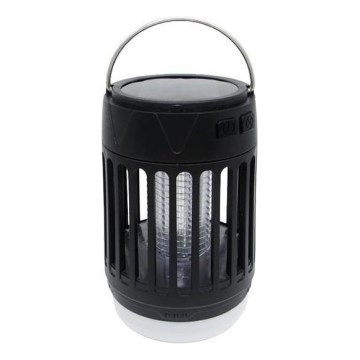 LED Zappatrice solare per insetti LED/1,5W/3,7V 1200 mAh IP44 30 m²