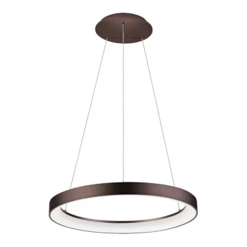 LED2 - Lampadario a LED su una stringa BELLA LED/48W/230V 3000K/4000K marrone