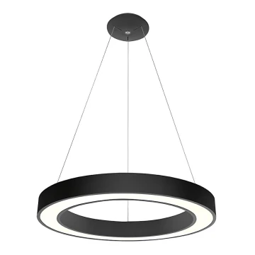 LED2 - Lampadario LED dimmerabile su una stringa SATURN LED/50W/230V 3000K/4000K nero