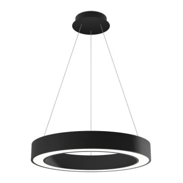 LED2 - Lampadario LED dimmerabile su una stringa SATURN LED/50W/230V 3000K/4000K nero