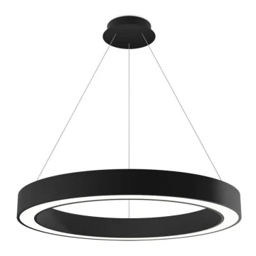 LED2 - Lampadario LED dimmerabile su una stringa SATURN LED/60W/230V 3000K/4000K nero