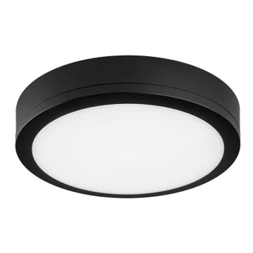 LED2 - Plafoniera LED da esterno con sensore KERY LED/18W/230V IP65 nero