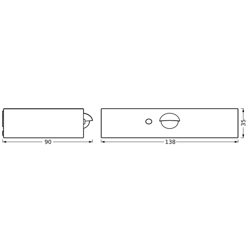 Ledvance - Applique a LED solare con sensore ENDURA SOLAR LED/3W/4,2V IP65