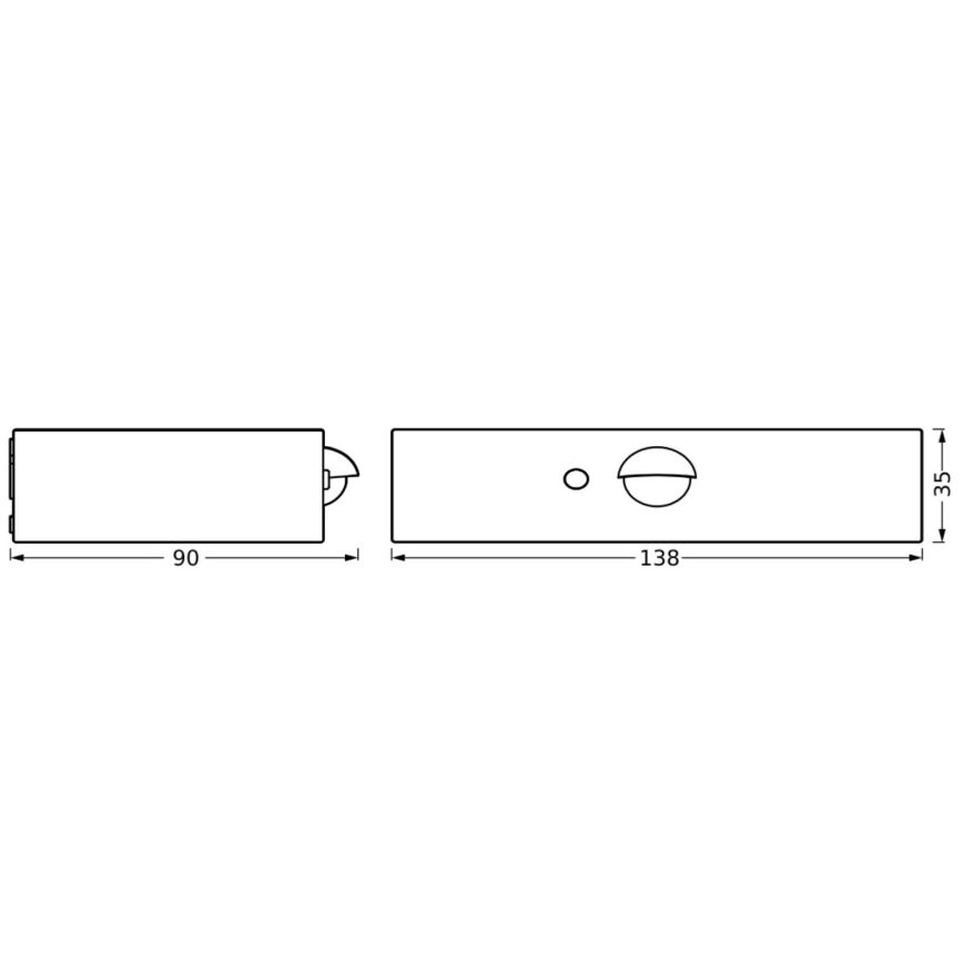 Ledvance - Applique a LED solare con sensore ENDURA SOLAR LED/3W/4,2V IP65