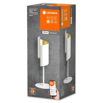 Ledvance - Lampada da tavolo LED dimmerabile SMART+ DECOR TWIST LED/12W/230V 3000-6500K Wi-Fi bianco