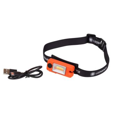 Ledvance - Lampada frontale LED ricaricabile FLASHLIGHT LED/1,3W/5V 250mAh