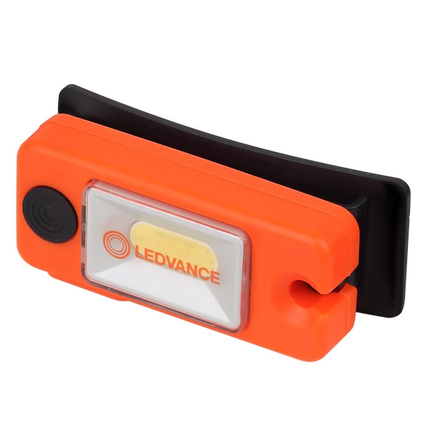 Ledvance - Lampada frontale LED ricaricabile FLASHLIGHT LED/1,3W/5V 250mAh