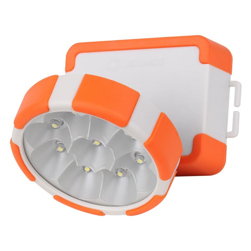 Ledvance - Lampada frontale LED ricaricabile FLASHLIGHT LED/1,5W/5V 1200mAh