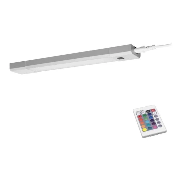 Ledvance - Lampada sottopensile dimmerabile LED RGB SLIM LED/8W/230V + Telecomando