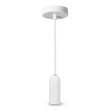 Ledvance - Lampadario a sospensione con filo PENDULUM ROUND 1xE27/15W/230V bianco