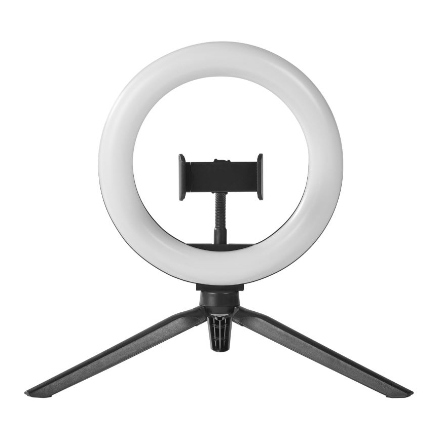 Ledvance - Lampada da tavolo LED dimmerabile con un supporto e supporto per vlogging LED/5,5W/USB 3000/4000/6500K