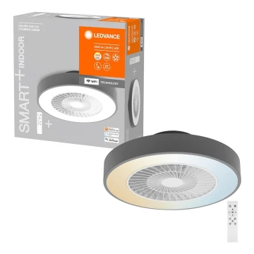 Ledvance - LED Plafoniera dimmerabile con ventola SMART+ LED/38W/230V 3000-6500K Wi-Fi + telecomando