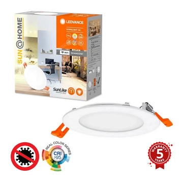 Ledvance - Luce LED da incasso dimmerabile SUN@HOME LED/8W/230V 2200-5000K CRI 95 Wi-Fi