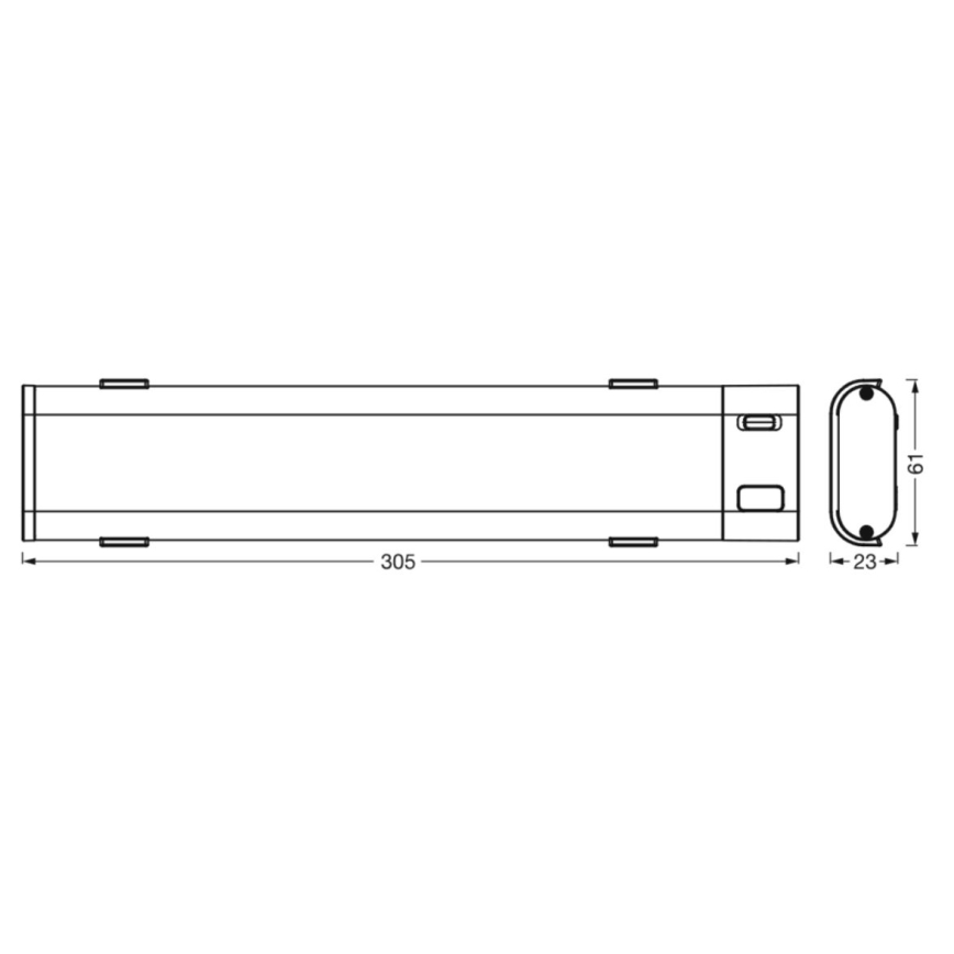 Ledvance - Luce LED dimmerabile sottopensile con sensore SMART+ UNDERCABINET LED/9W/230V 3000-6500K Wi-Fi