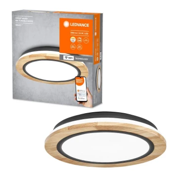 Ledvance - Plafoniera LED dimmerabile SMART+ ORBIS WOOD LED/24W/230V 2700-6500K quercia Wi-Fi