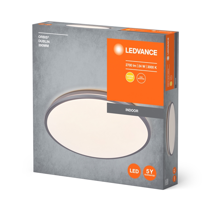 Ledvance - Plafoniera LED ORBIS DUBLIN LED/24W/230V diametro 39 cm