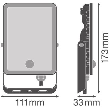 Ledvance - Proiettore LED da esterno con sensore FLOODLIGHT LED/20W/230V 6500K IP65