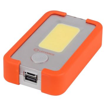 Ledvance - Torcia LED ricaricabile con power bank FLASHLIGHT LED/4W/5V 3000mAh IPX2