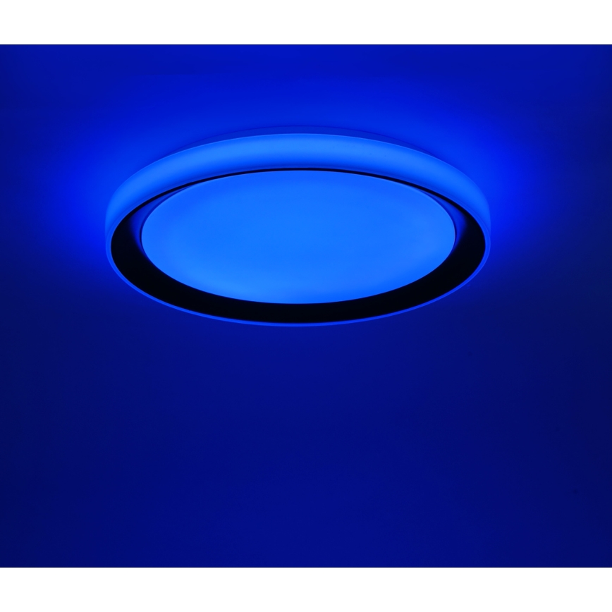 Leuchten Direkt 14659-18 - Plafoniera LED RGB dimmerabile LOLA LED/24W/230V Tuya + telecomando