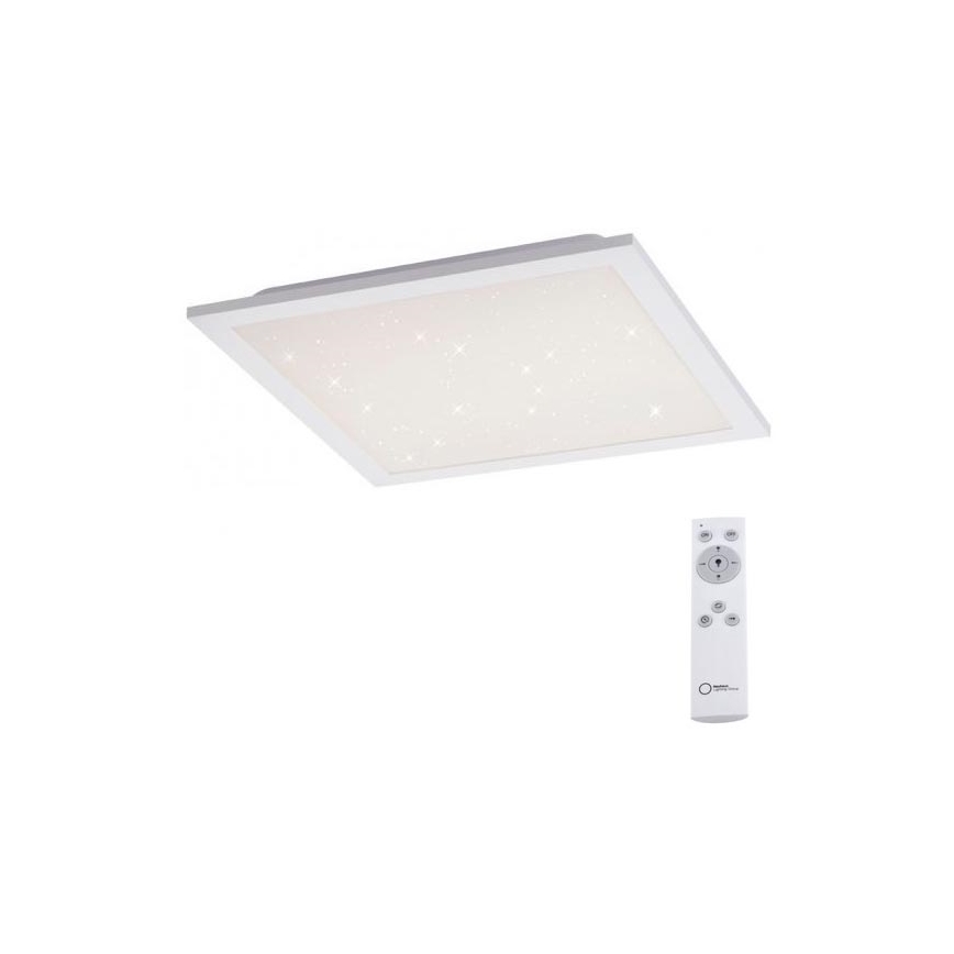 Leuchten Direkt 14760-16 - Plafoniera LED dimmerabile STARRYFLAT LED/20W/230V 2700-5000K + telecomando