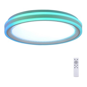 Leuchten Direkt 15154-16 - Plafoniera LED RGB dimmerabile EDGING LED/39W/230V