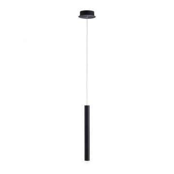 Leuchten Direkt 15202-18 - Lampadario LED su filo BRUNO LED/4,8W/230V nero