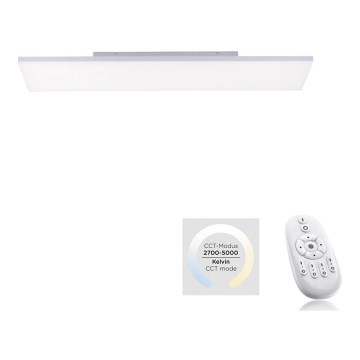 Leuchten Direkt 15553-16 - Plafoniera LED dimmerabile CANVAS LED/20W/230V +telecomando