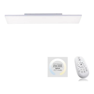 Leuchten Direkt 15553-16 - Plafoniera LED dimmerabile CANVAS LED/20W/230V +telecomando