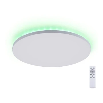 Leuchten Direkt 15602-16 - LED RGBW Plafoniera dimmerabile GUSTAV LED/20,3W/230V + LED/1,8W 2700-5000K + telecomando