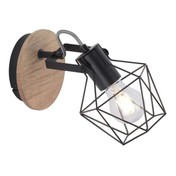 Leuchten Direkt 15671-78 - Luce Spot da parete JARO 1xE27/60W/230V