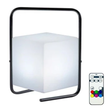 Leuchten Direkt 19970-18 - LED RGBW Dimmerabile per esterni lampada da tavolo KENO LED/0,5W/5V IP44 + telecomando