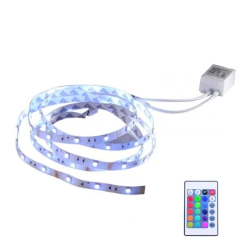 Leuchten Direkt 81215-70 - Striscia LED RGB dimmerabile TEANIA 5m LED/19W/12/230V + telecomando
