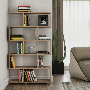 Libreria ELIF 156x90 cm marrone