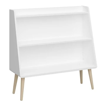 Libreria per bambini GAIA 80x81,3 cm bianco/quercia