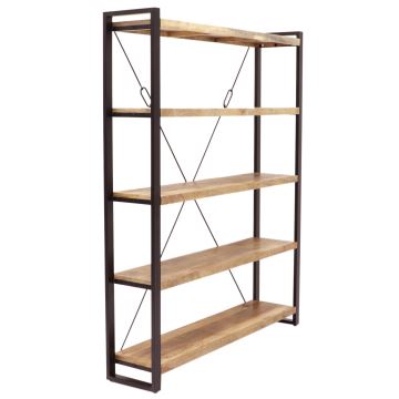 Libreria RETRO 200x140 cm legno solido/mango