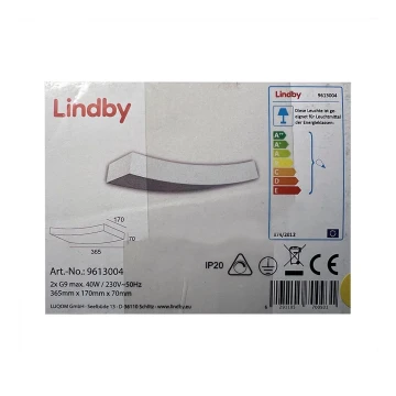 Lindby - Applique LEANDER 2xG9/20W/230V