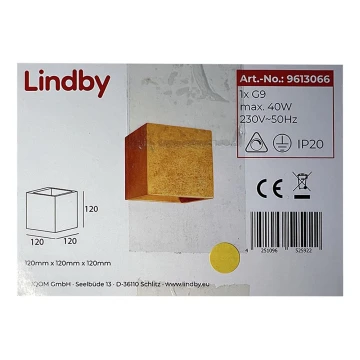 Lindby - Applique YADE 1xG9/20W/230V