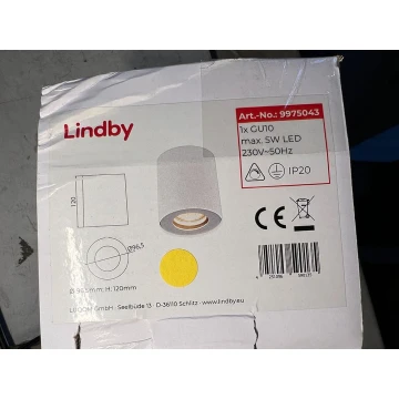 Lindby - Faretto LARON 1xGU10/5W/230V